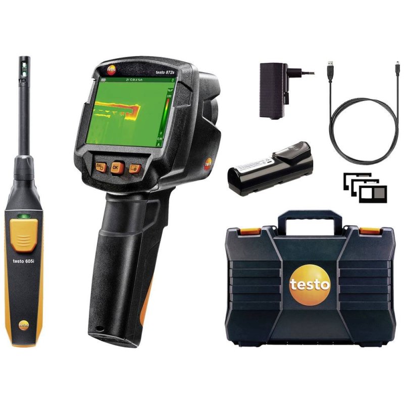 Testo 872s + Testo 605i - Termokamera s Bluetooth